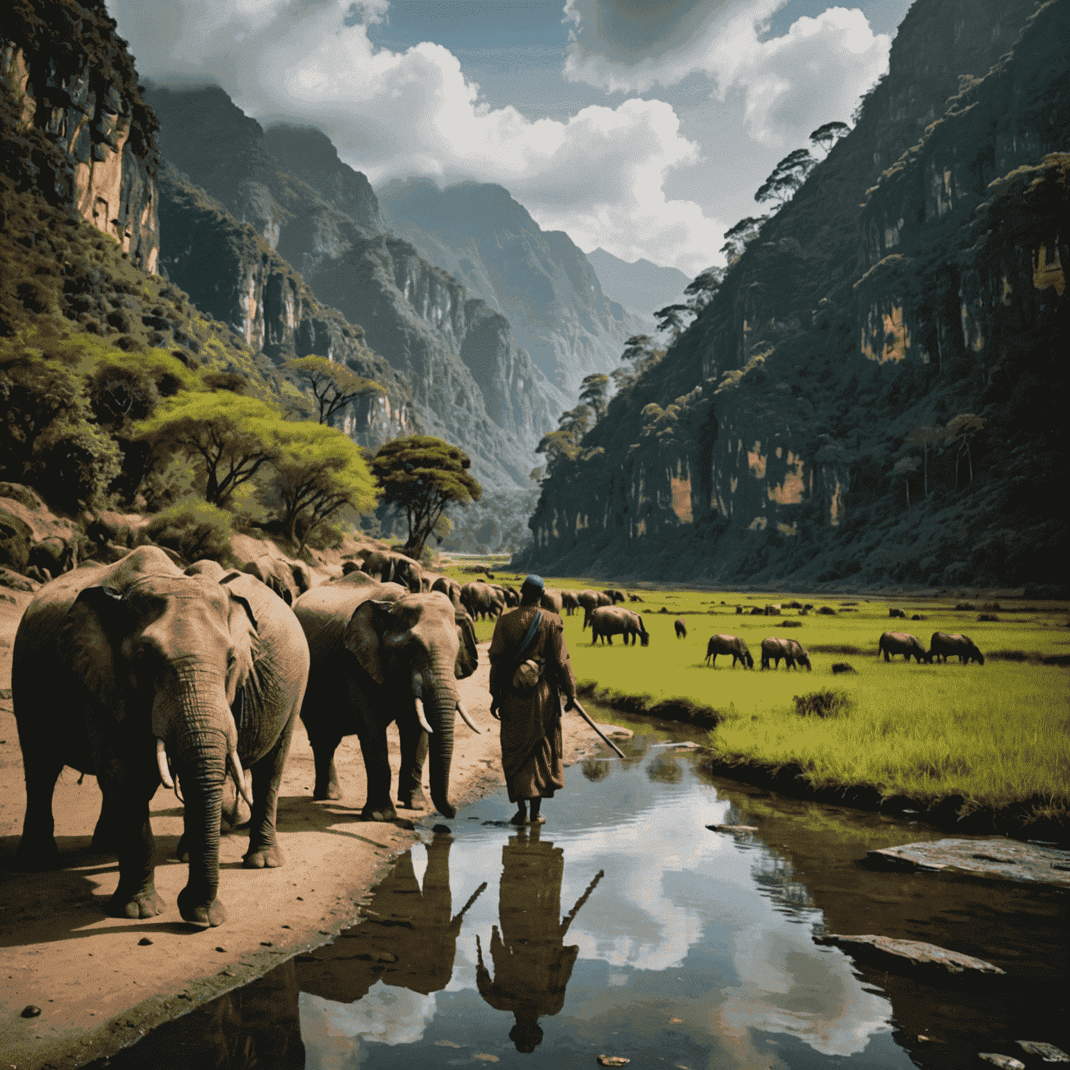 A stunning photograph capturing a unique moment or scene from a different part of the world, showcasing the diversity of life and culture.